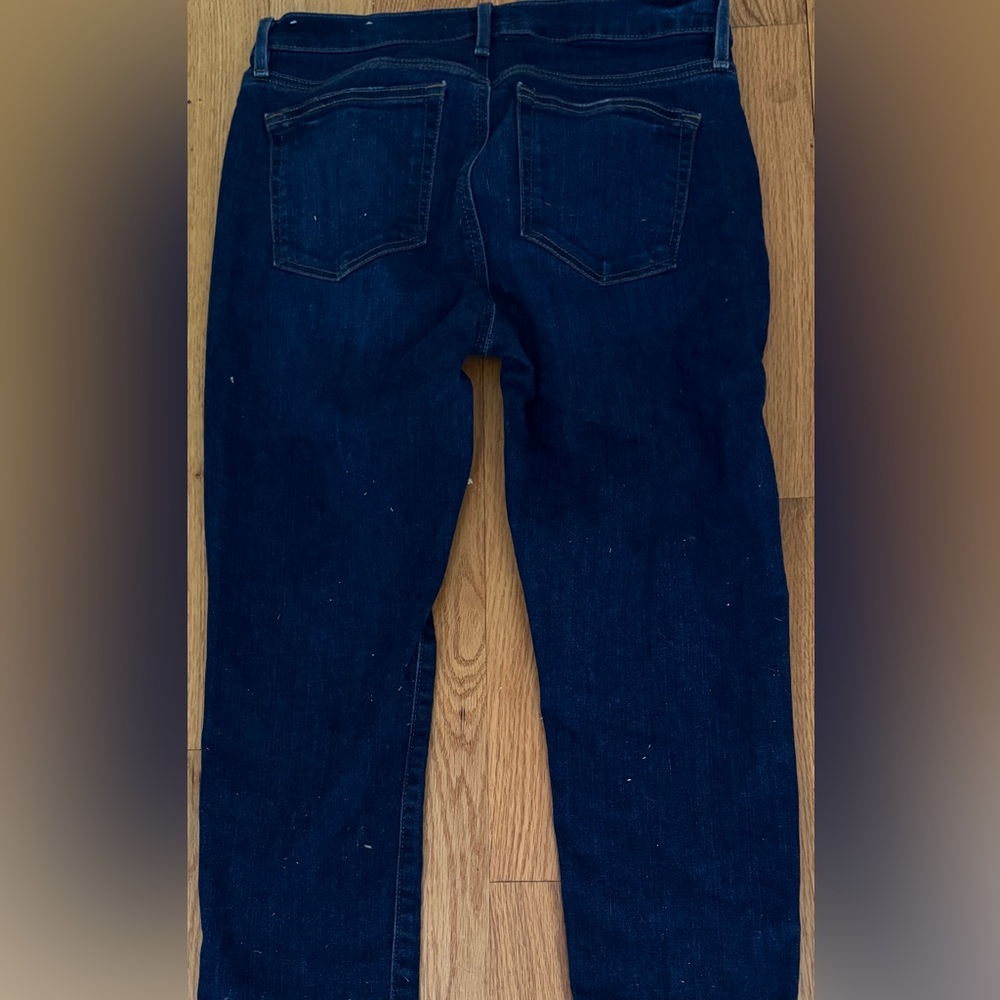 High Rise Slim Jeans in Dark Wash - Picture 4 of 4